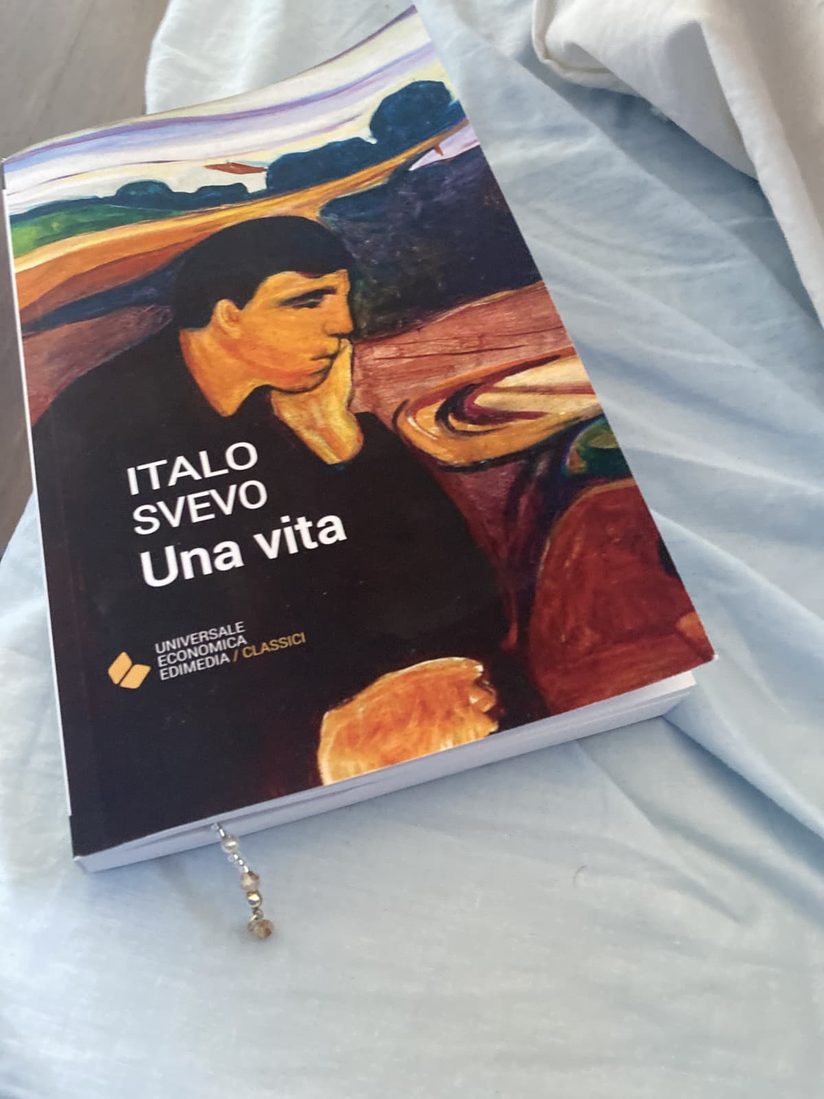 sto libro non mi prende proprio , mi sta facendo venire le crisi mo fa la muffa. 