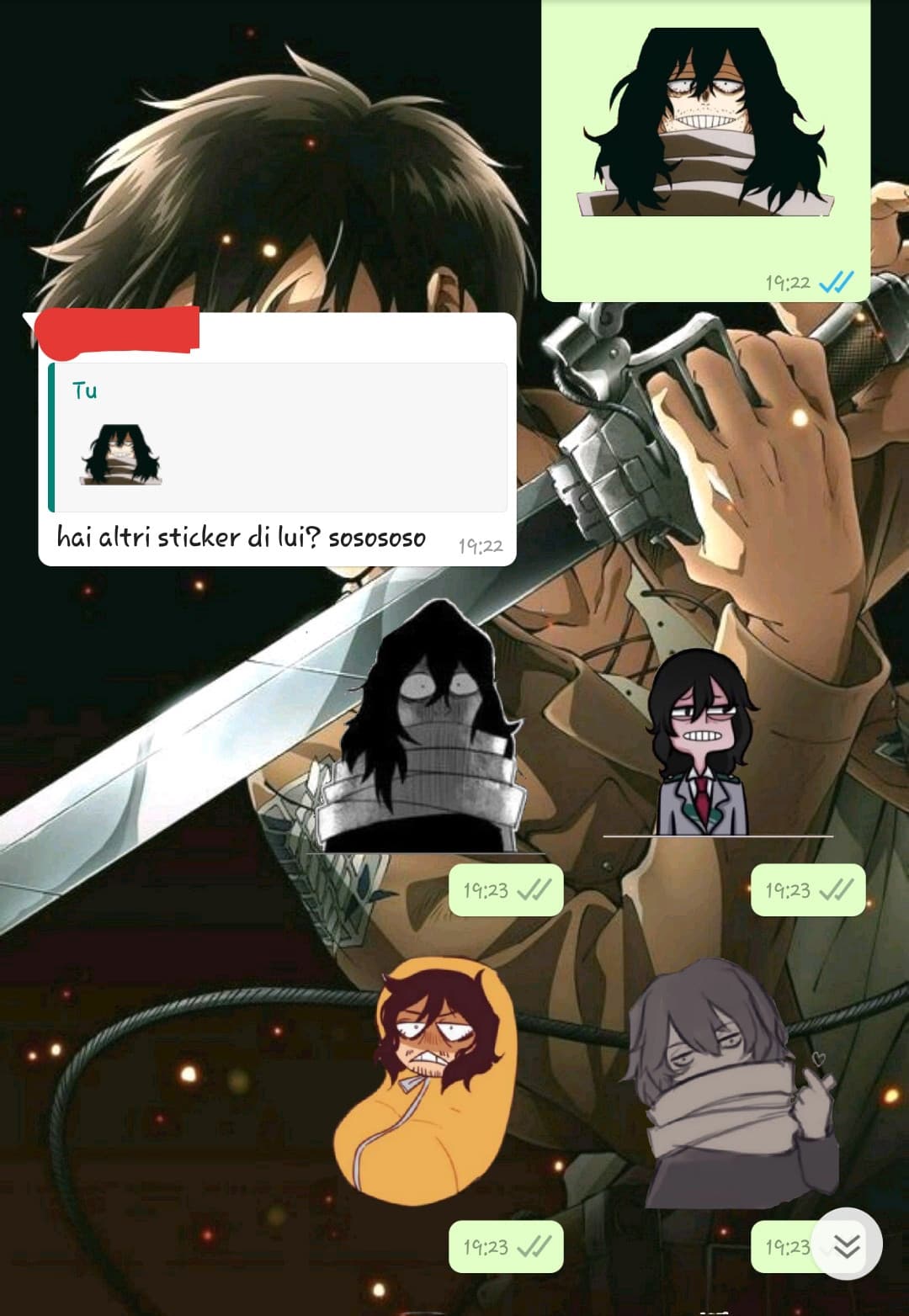 AIZAWA'S STICKERS!!!