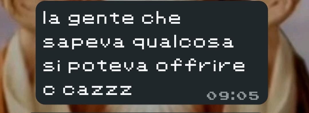 "nooo non ti stiamo aggredendo, stai facendo tutto tu"