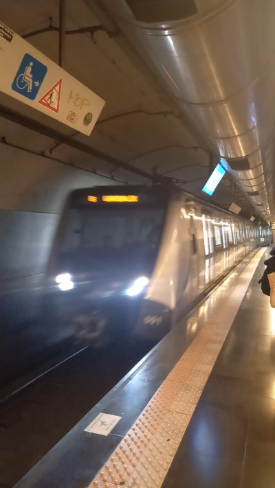 Video della metro che ho fatto quando ho sostato a Napoli settimana scorsa