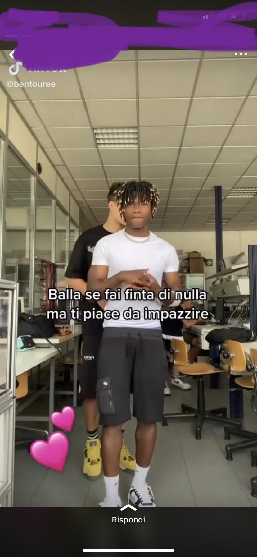  (questo è crush) il cuore che c’è lì e quello che ha con quella che gli mette il culo in faccia di classe mia ed è pure brutta amo svegliati ci sono io ?