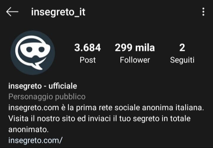 Per quelli che si lamentano delle page che postano i segreti...