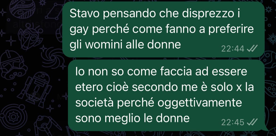 Non è logico pk