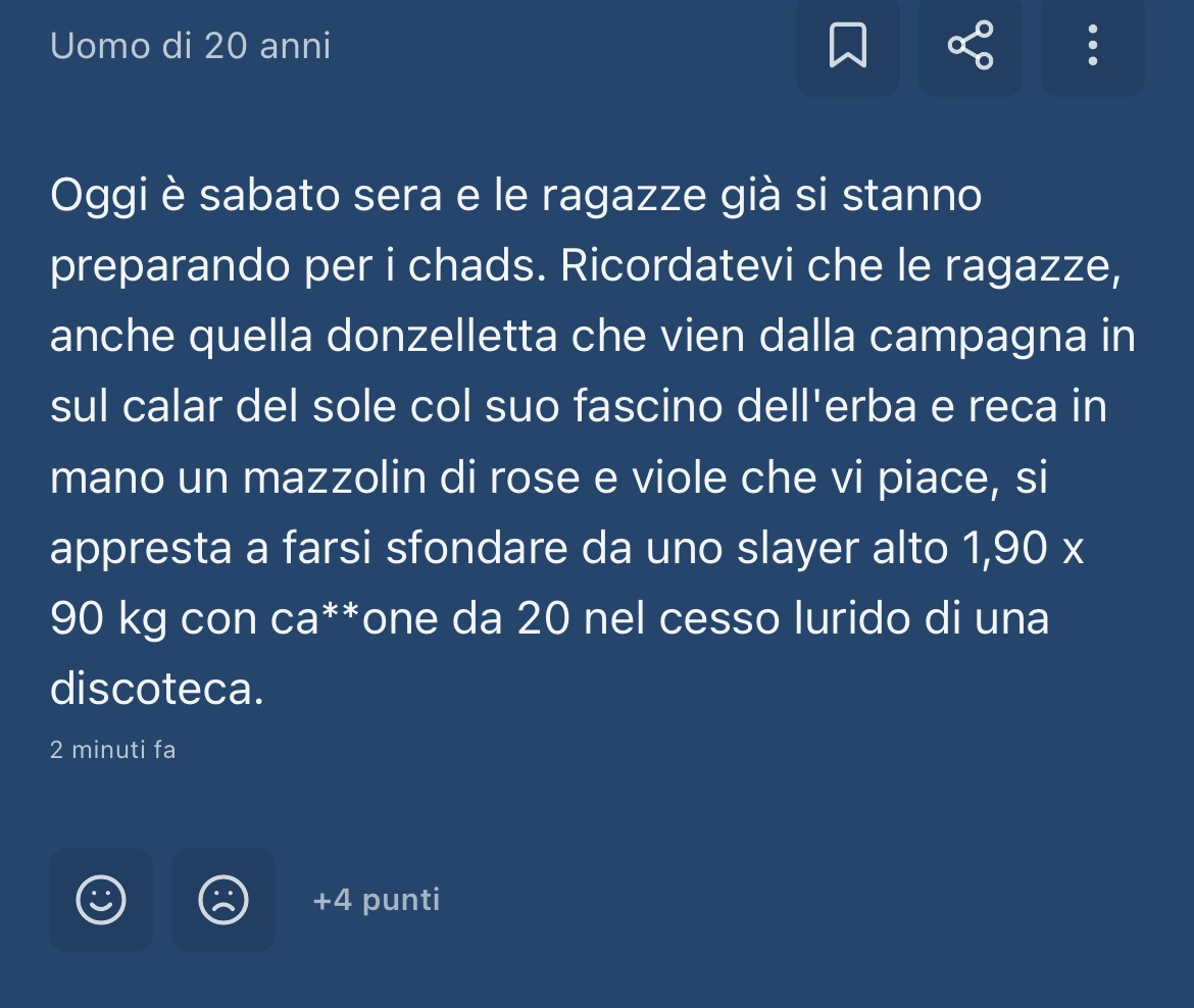 Io no mi dispiace.. me ne starò a casa 