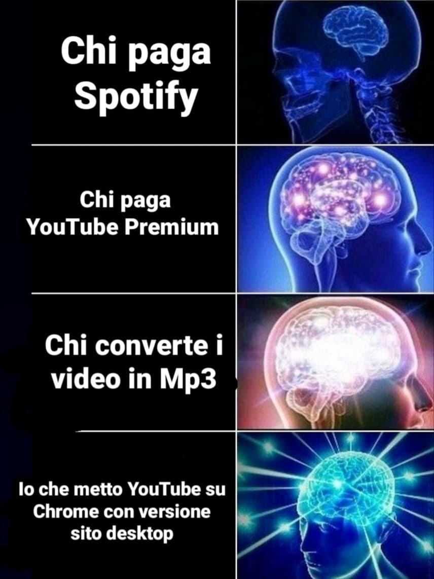 Dite che sono l'unico?