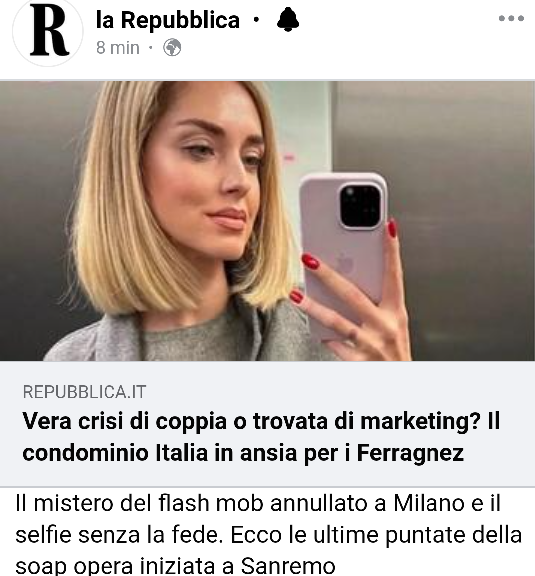 Secondo repubblica io dovrei essere in ansia per questi due.