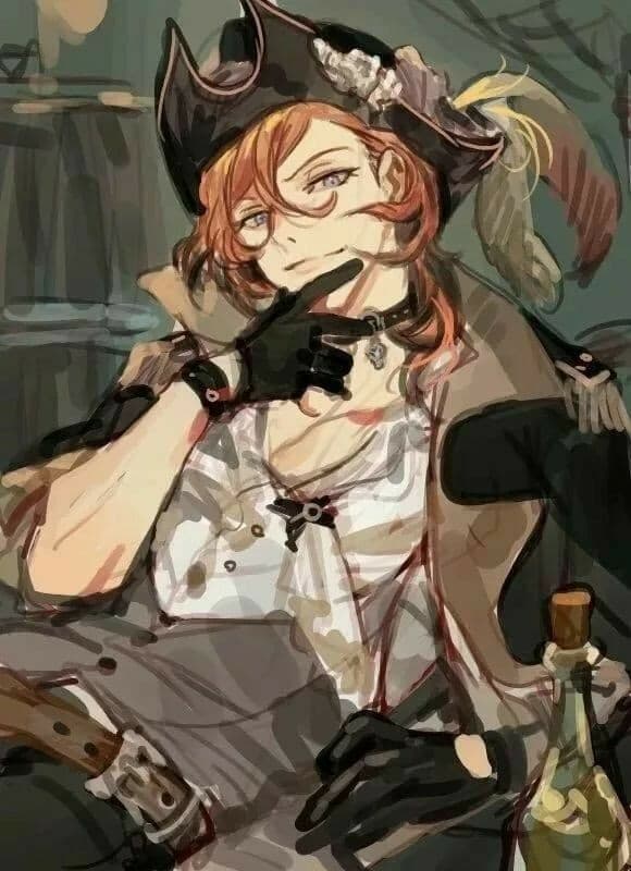 No vabbè raga ho trovato un immagine di chuuya pirataaa