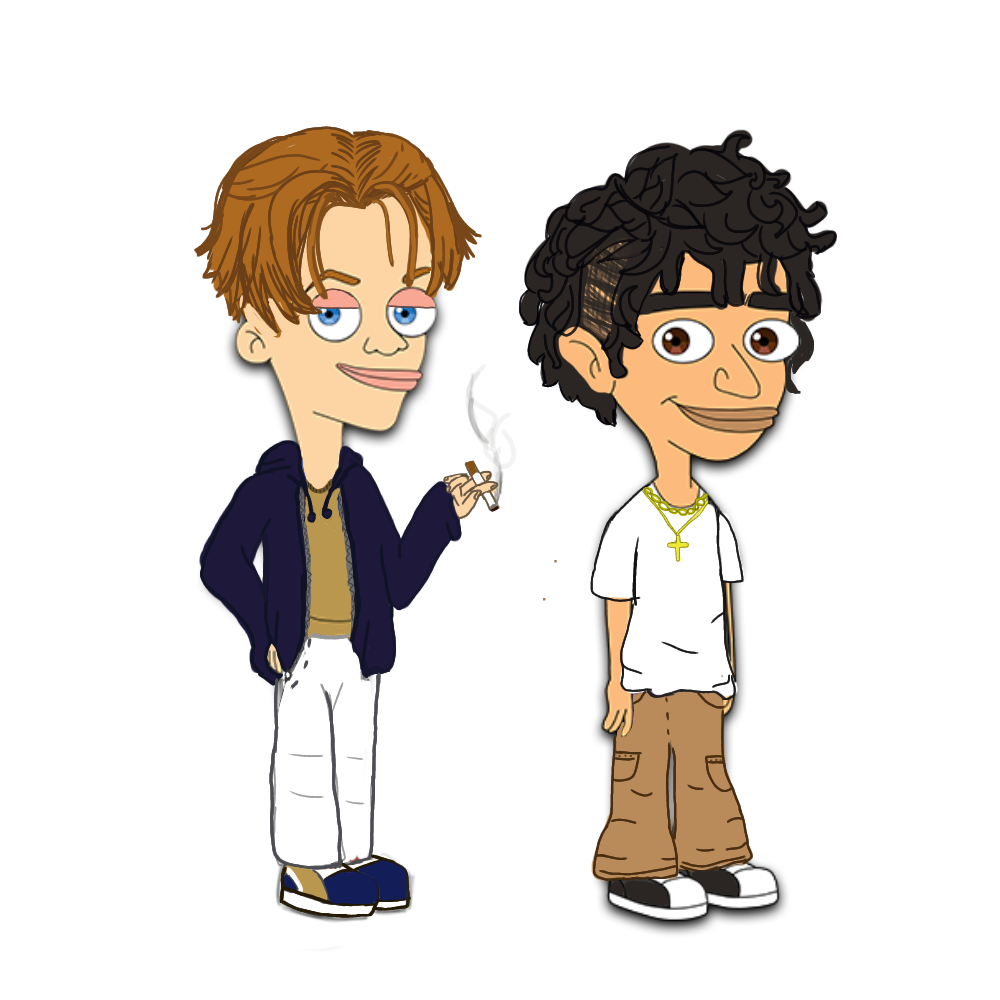 redesign di jay e matthew (big mouth)