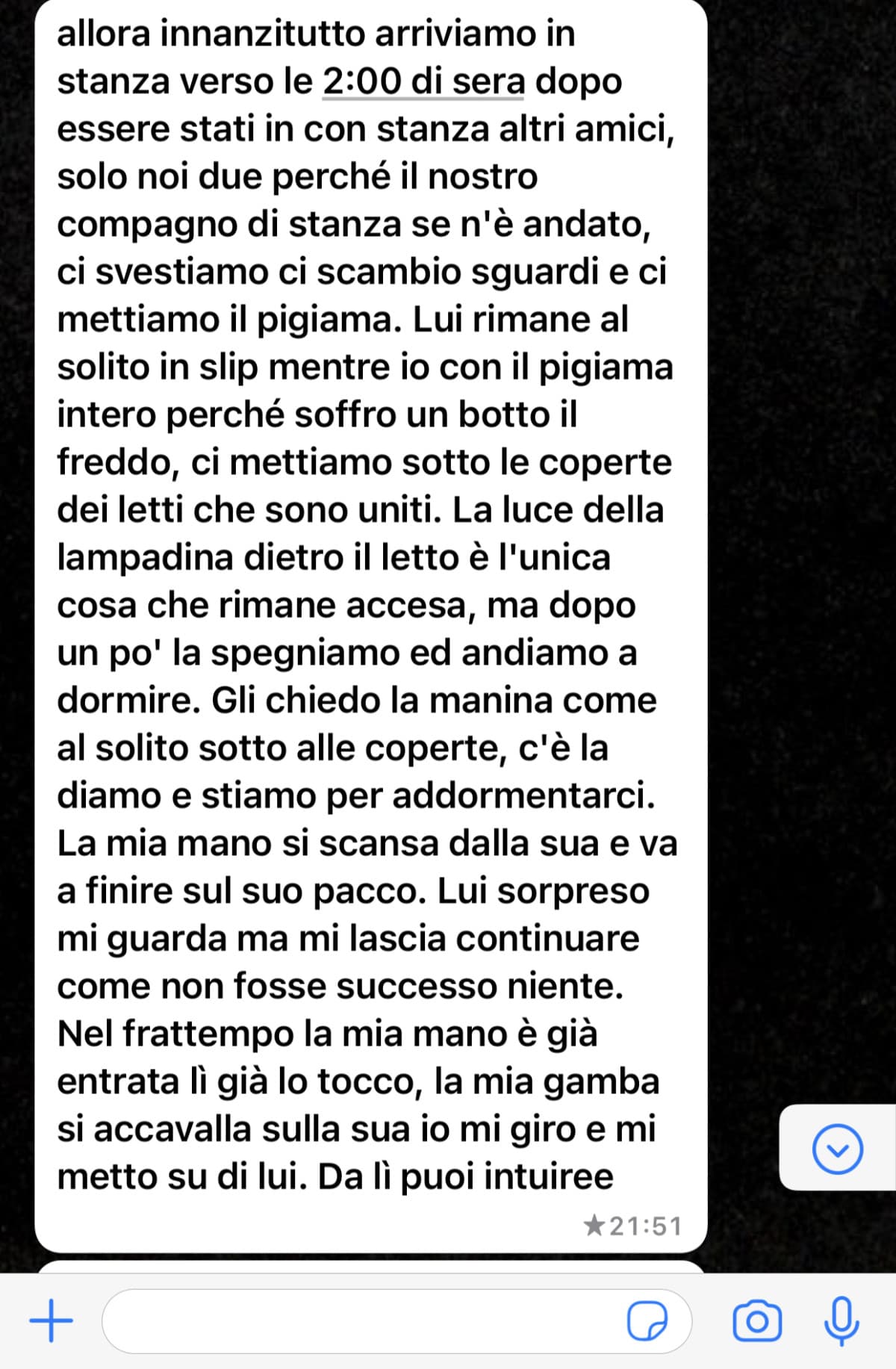 I film mentali del mio amico
