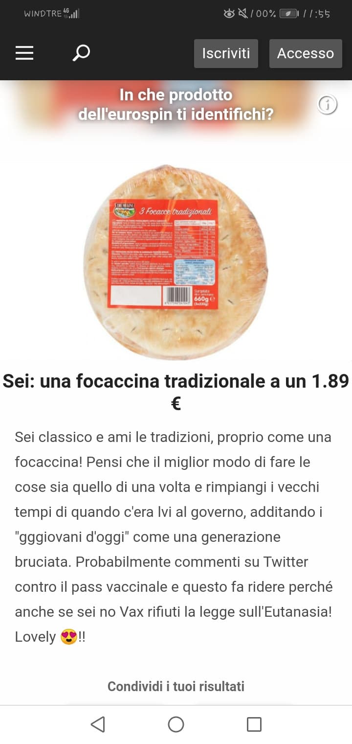 Ma io l'ho fatto il vaccino caspita! ?? 