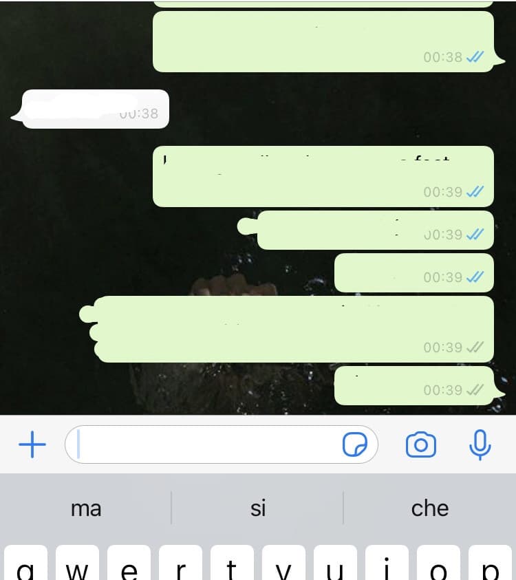 bello quando la tua migliore amica visualizza i messaggi e esce subito dopo. ma quando lei ha bisogno di te, tu ci sei sempre vero?