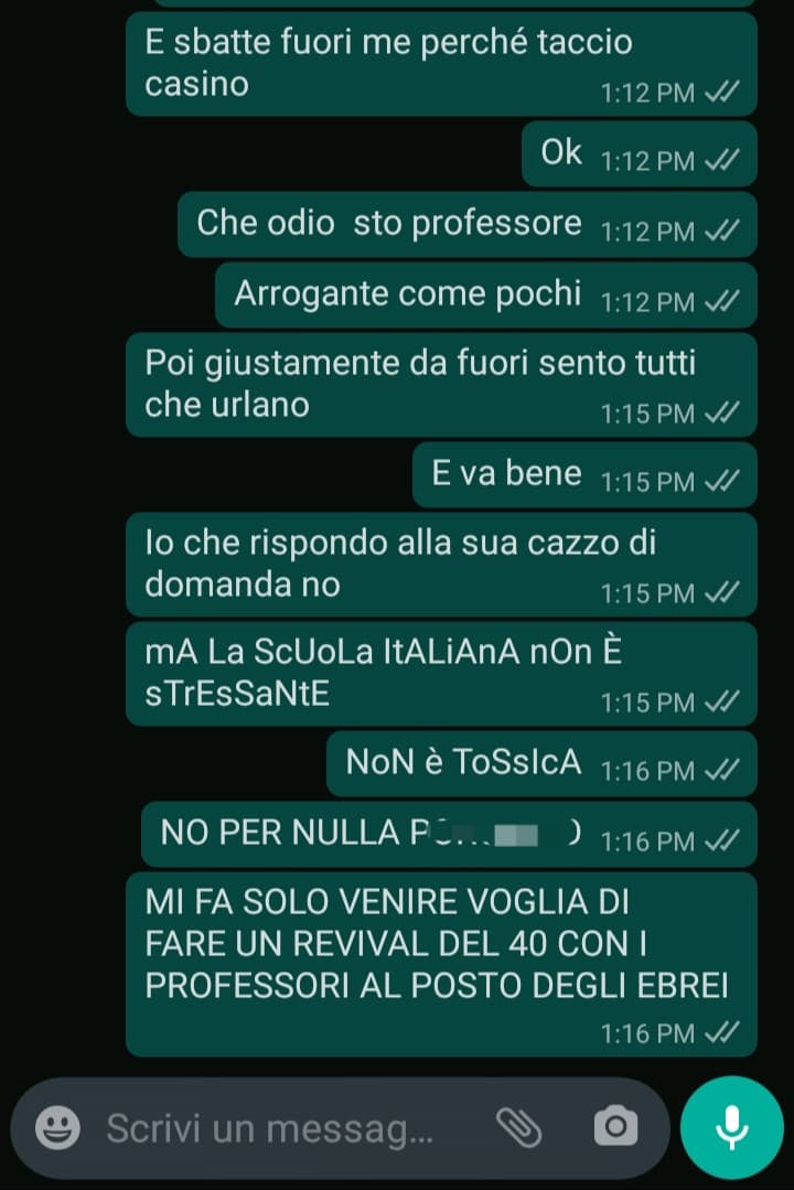 Penso di essere l'unico caso al mondo che è stato sbattuto fuori per aver risposto a una domanda 