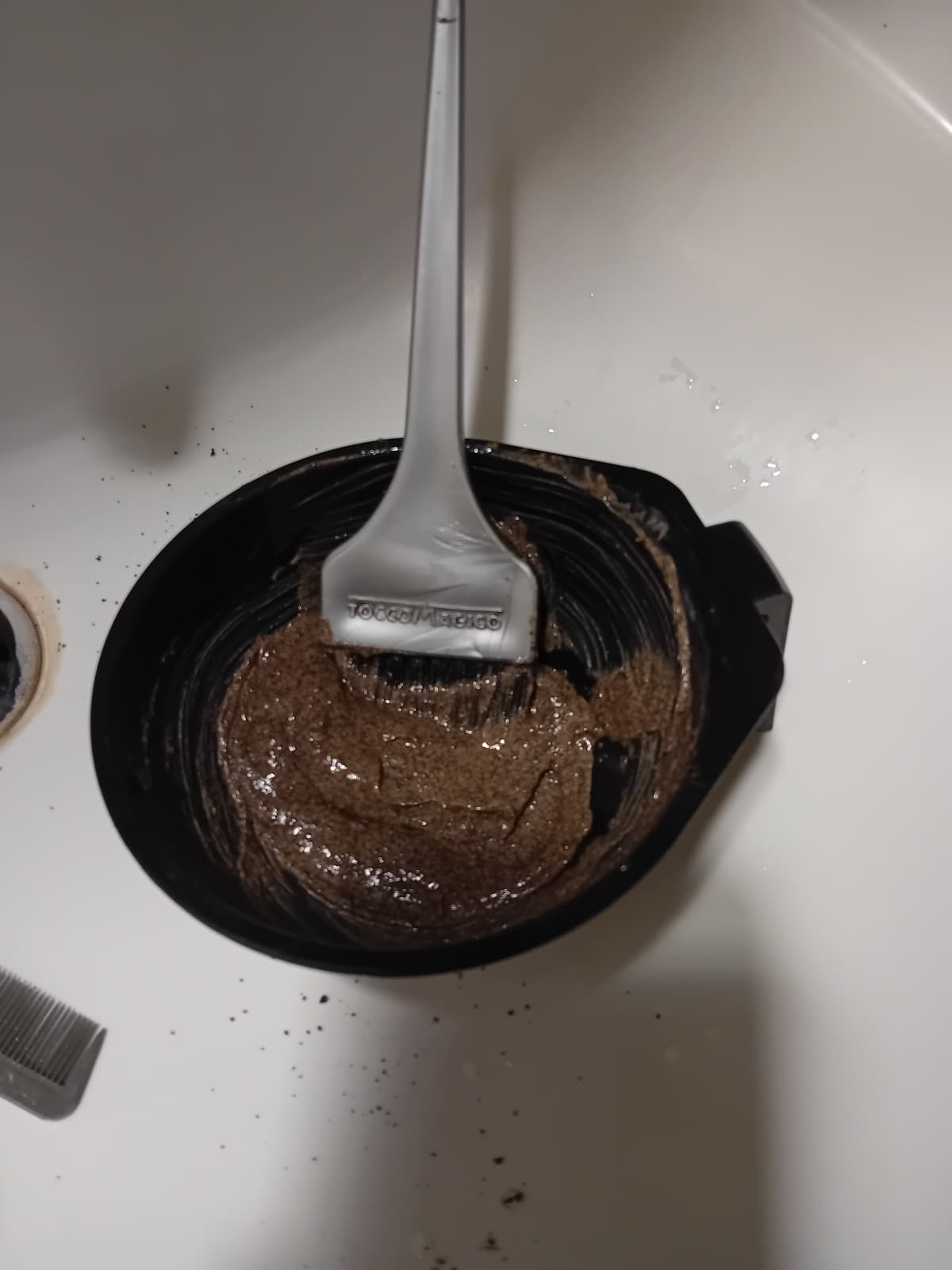 maschera al caffè