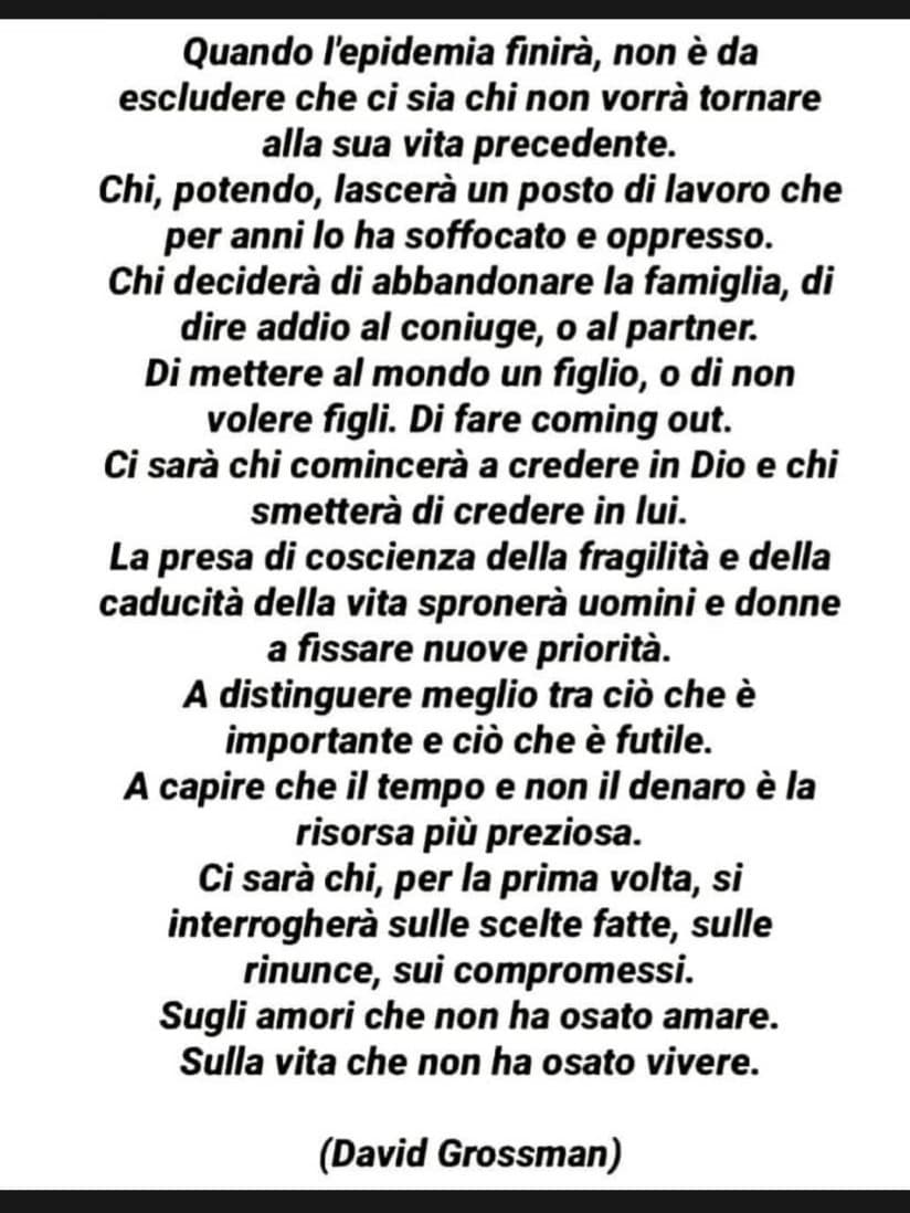 Ridendo e scherzando, ma neanche troppo, è passato già più di un anno 