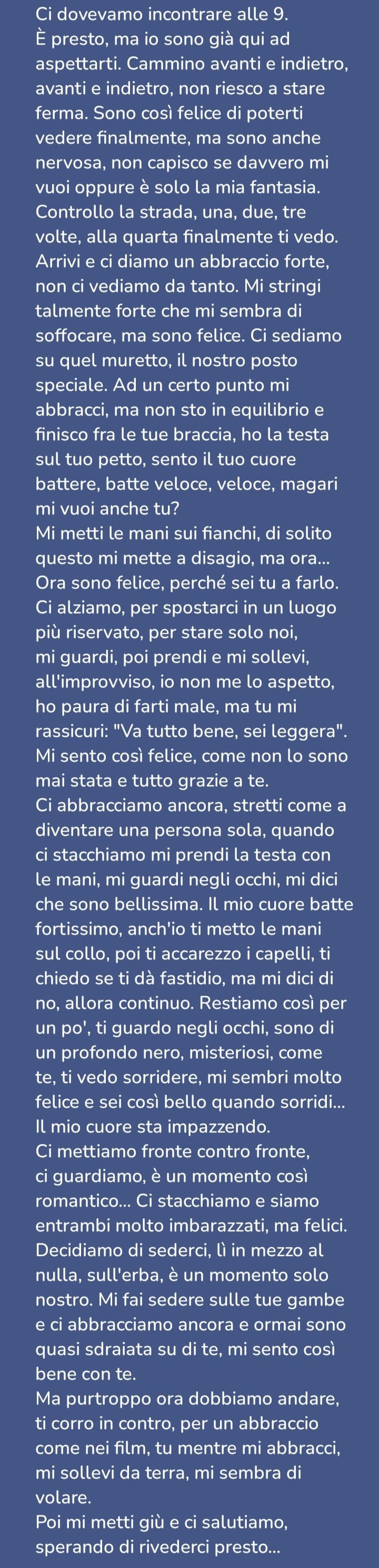 Datemi un'opinione sincera per favore, grazie