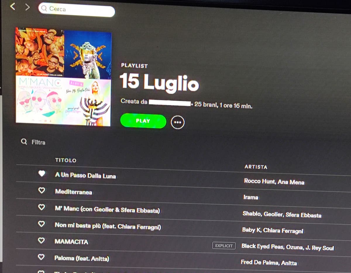 stavo ricominciando ad apprezzare i gusti musicali di mio fratello avendo visto la sua playlist dedicata a Caparezza pensando "ye che bello forse non è la classica persona che ascolta solo raggaeton e neomelodico".