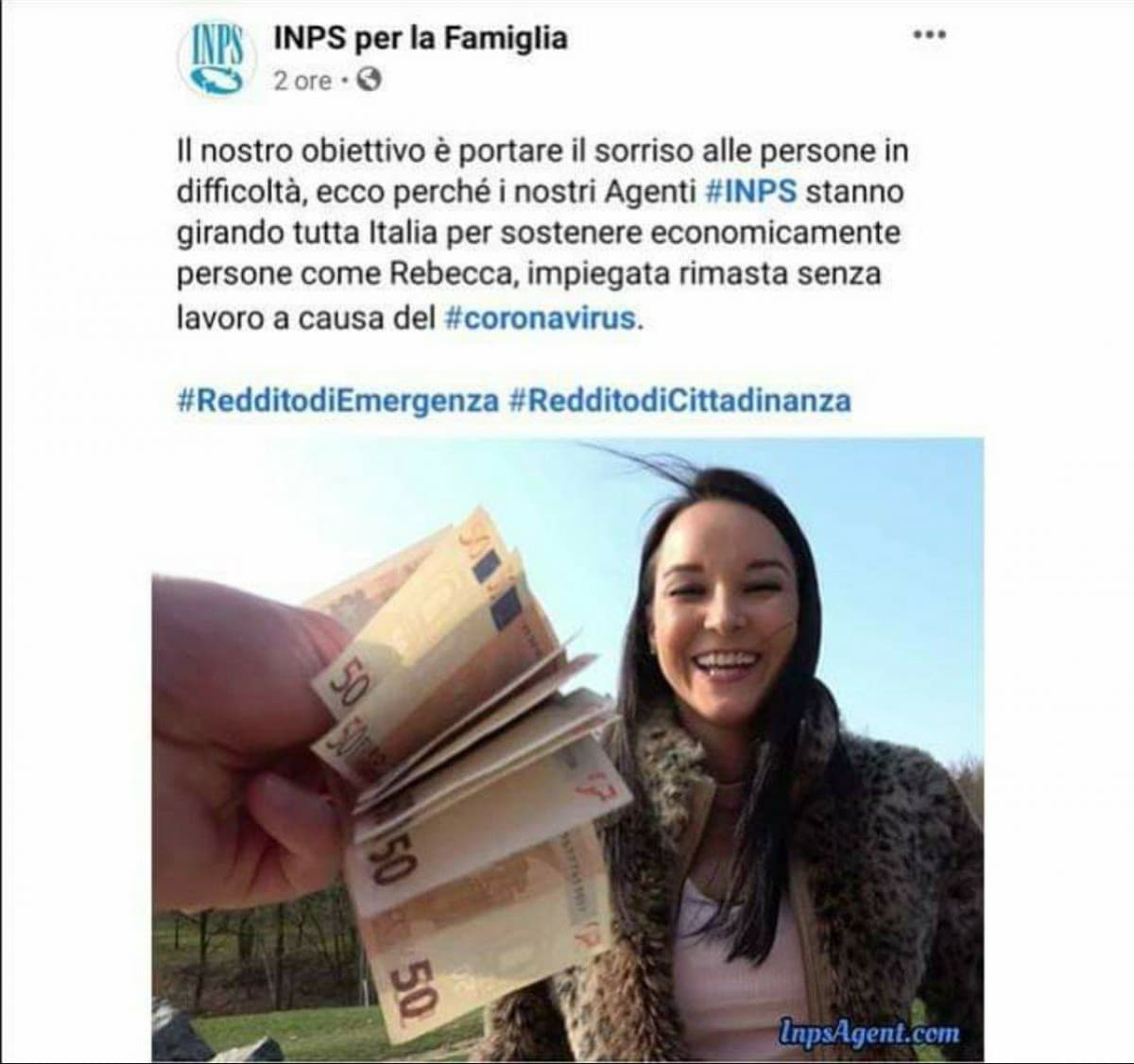 La solidarietà dell'INPS mi commuove?