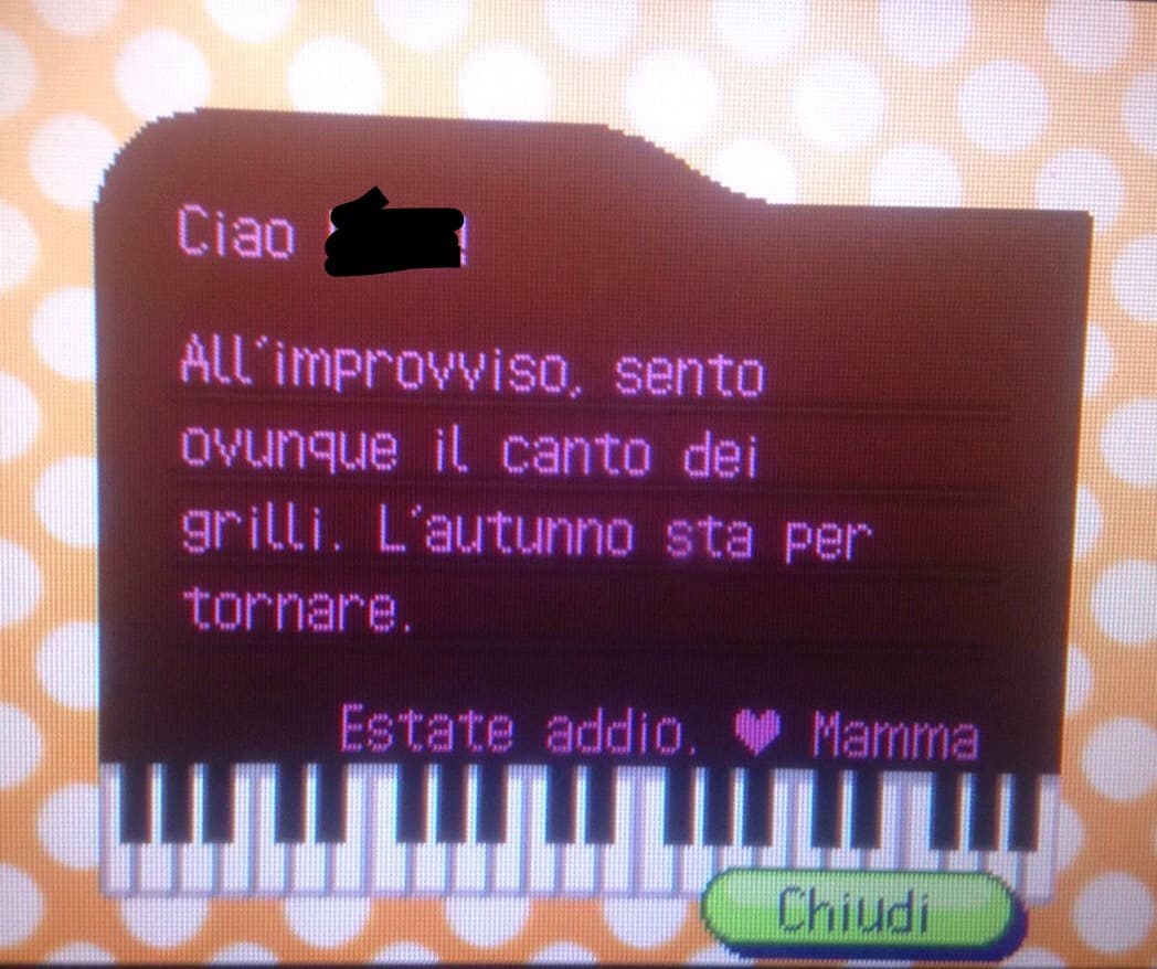 Anche su Animal Crossing...