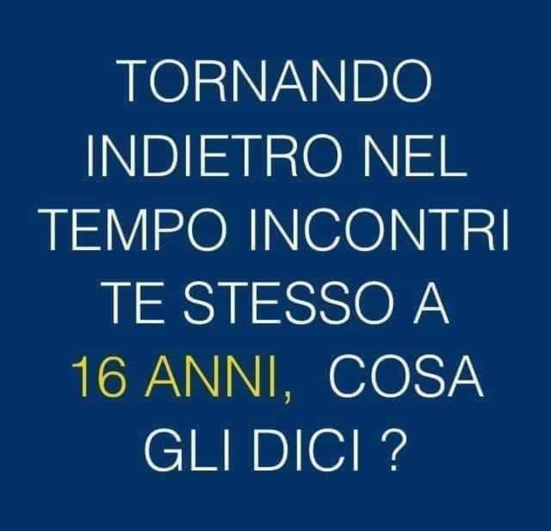 E voi....? 