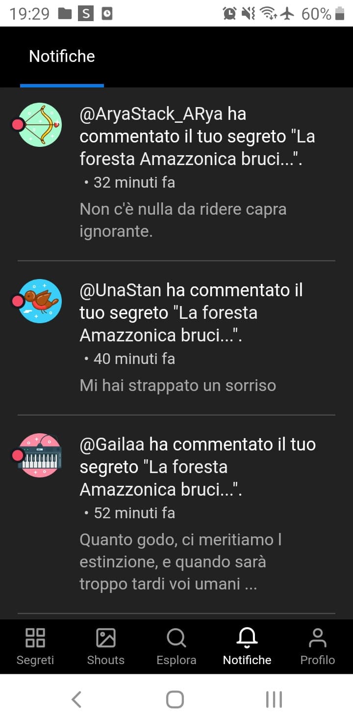 Certa gente è scema in culo. Che vuoi che faccio, vado lì e lo spengo? Il massimo che posso fare è diffondere la notizia (come si è diffuso il fuoco lol)