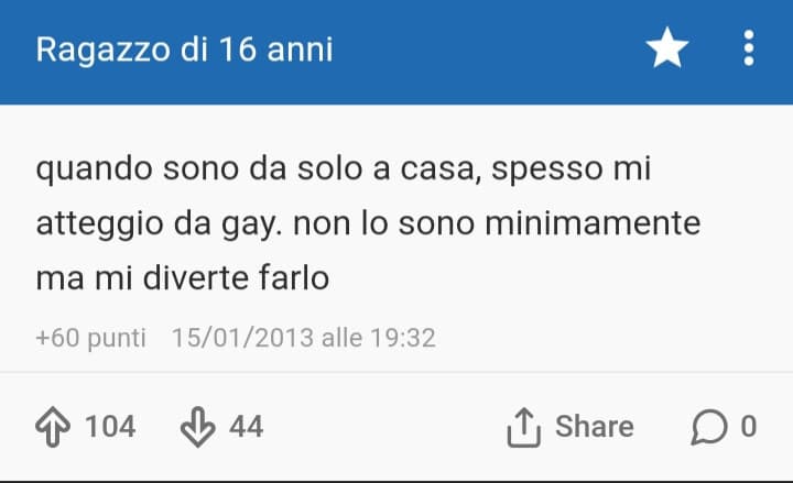 Il classico "sono etero ma"?