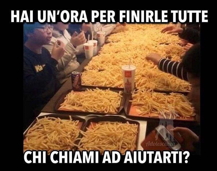 Dobbiamo finirle tutte!!!!