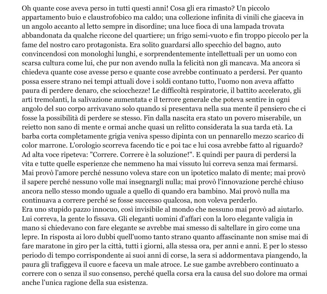 se avete tempo da perdere opinioni oneste grazie!! è un lavoro per la scuola scritto adesso all'una di notte, non so se l'ho scazzato o meno