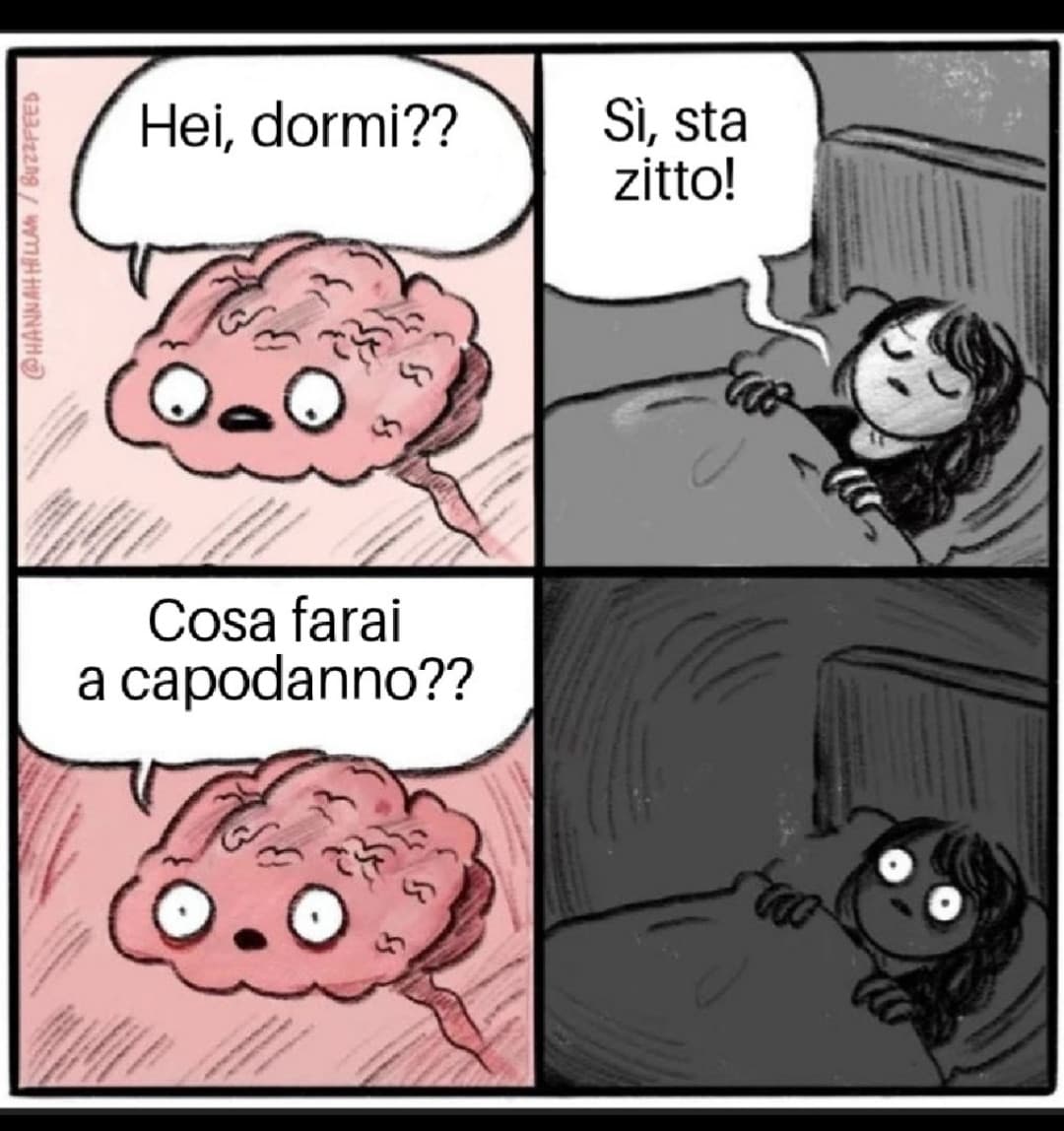 Il mio cervello già pensa così?? apposto siamo??