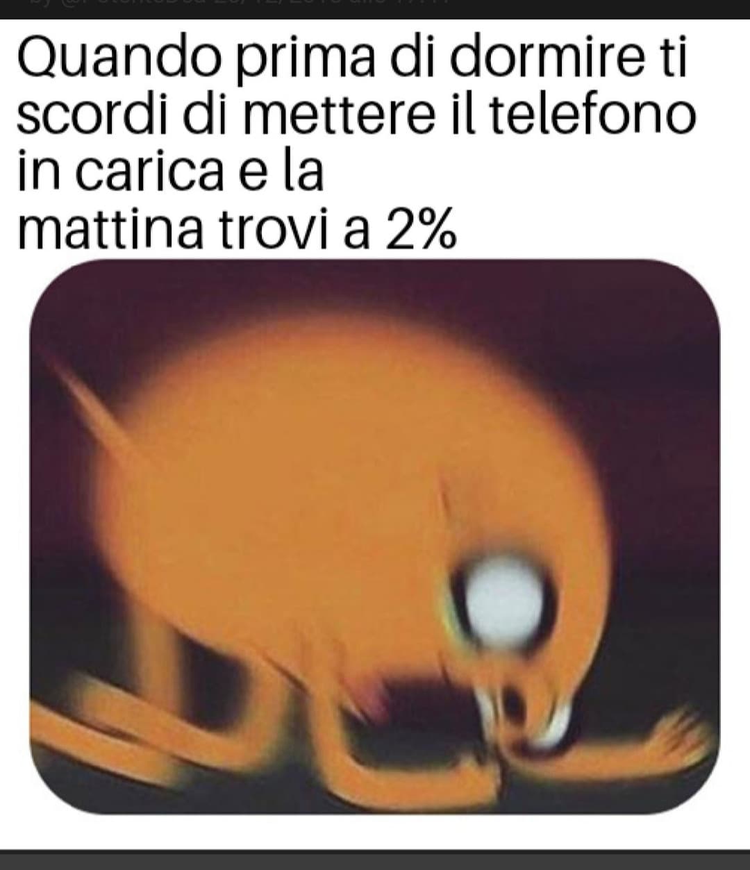 Mi succede quasi sempre??