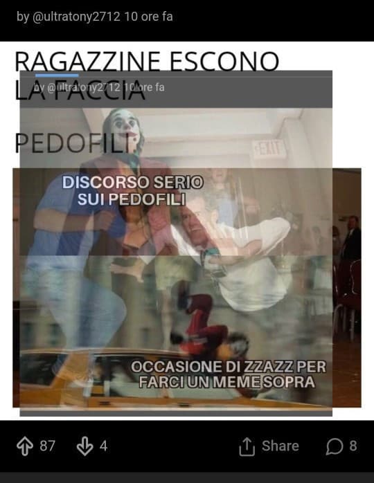 Ok, è fatto male, però questa cosa mi infastidisce