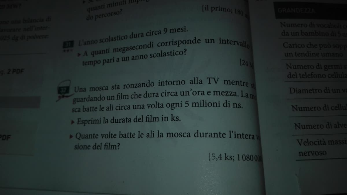 Mi aiutate a capire il problema di fisica numero 32?