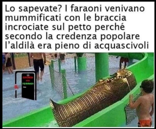 Non dovevo ridere. 