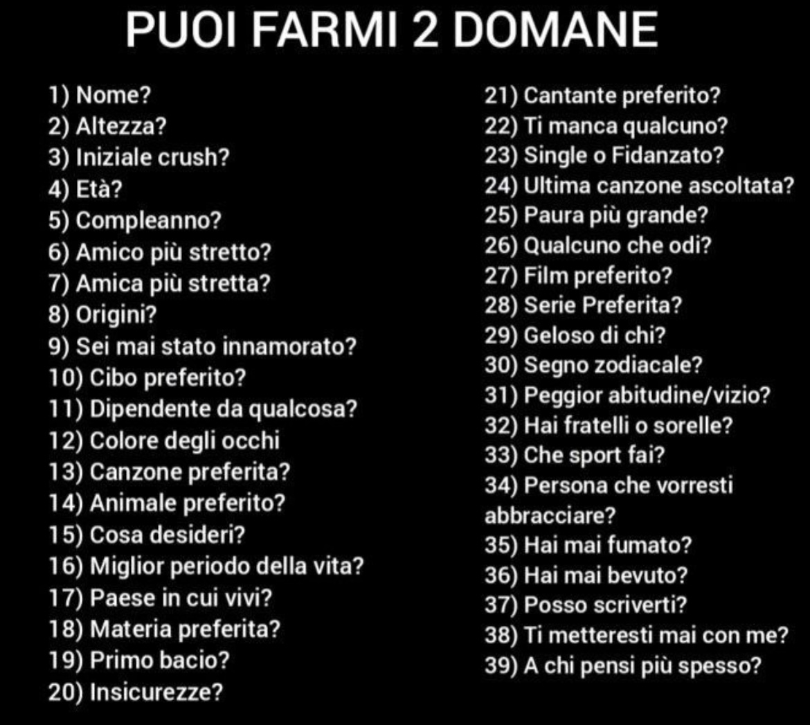 Lo faccio anche io dai