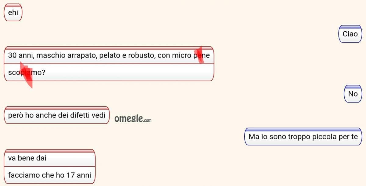 Altre perle di omegle