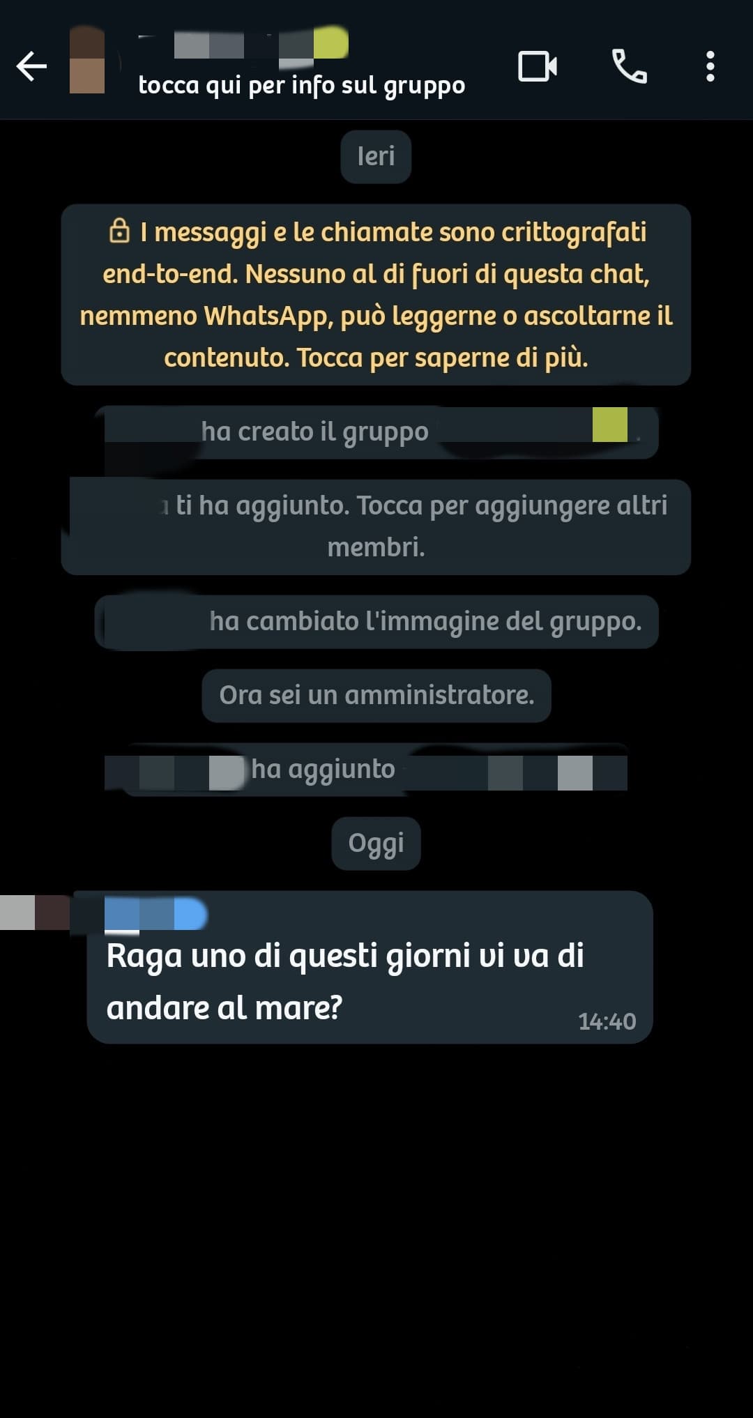 Non so che minchia rispondere perché non ci voglio andare, ma se lo dico dopo mi scassano il cazzo, che palle l'estate 💀