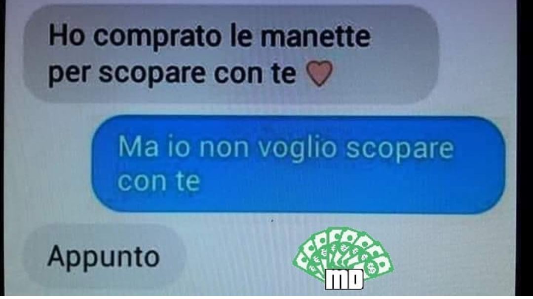 L'unico modo haha