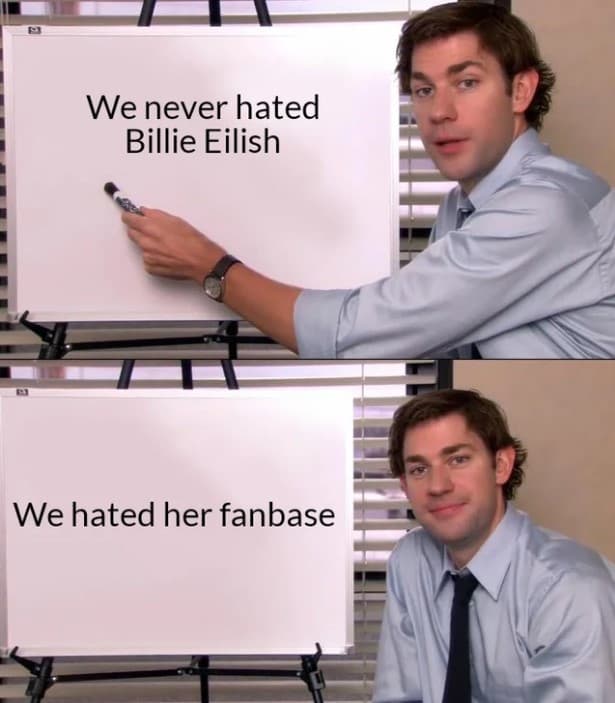 We love Billie Eilish 