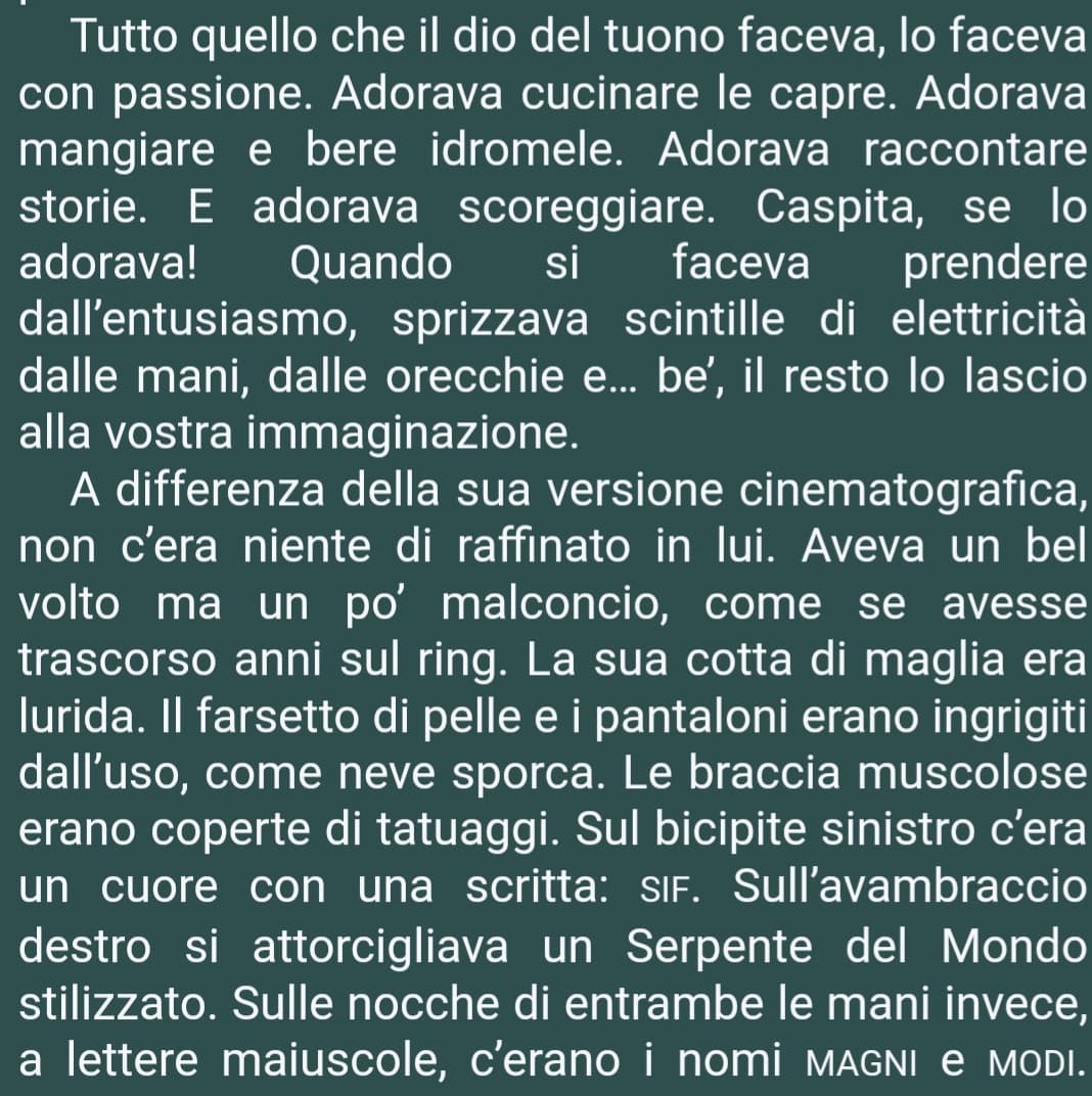 Il Thor di Rick Riordan è differente e meraviglioso più di quello della Marvel