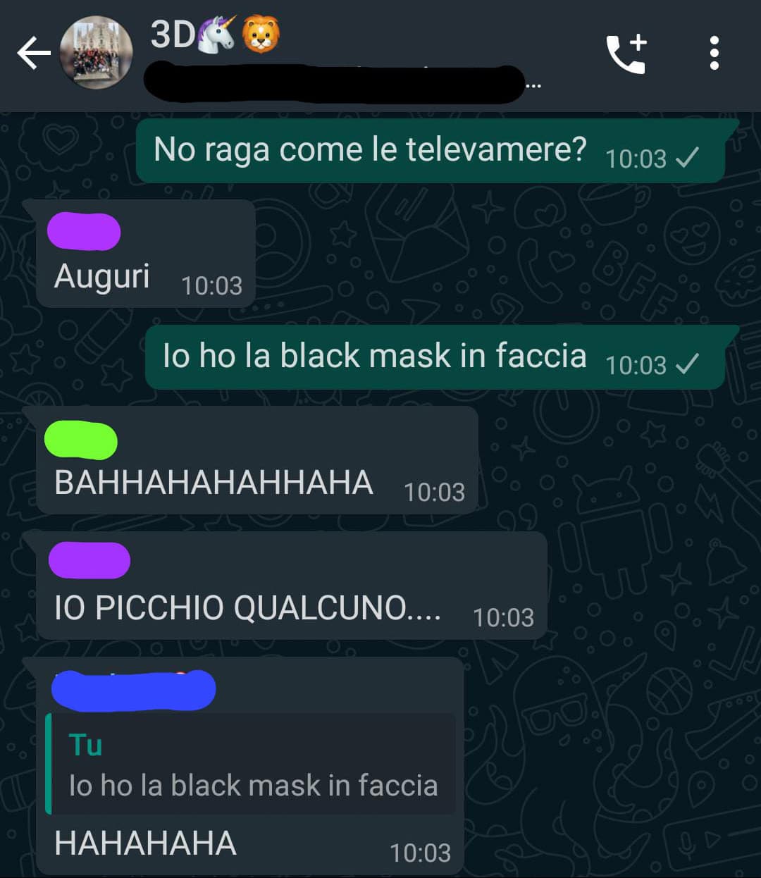 Ultimo giorno di scuola col botto direi...