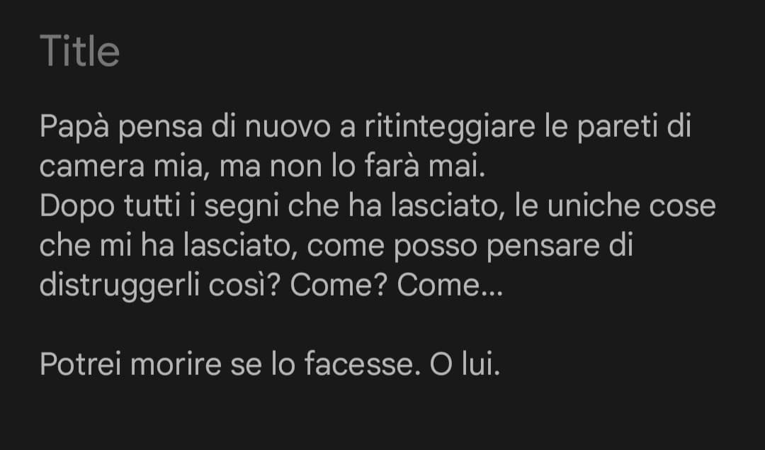 Non sto bene, ho tipo una mezza influenza e in più il ciclo