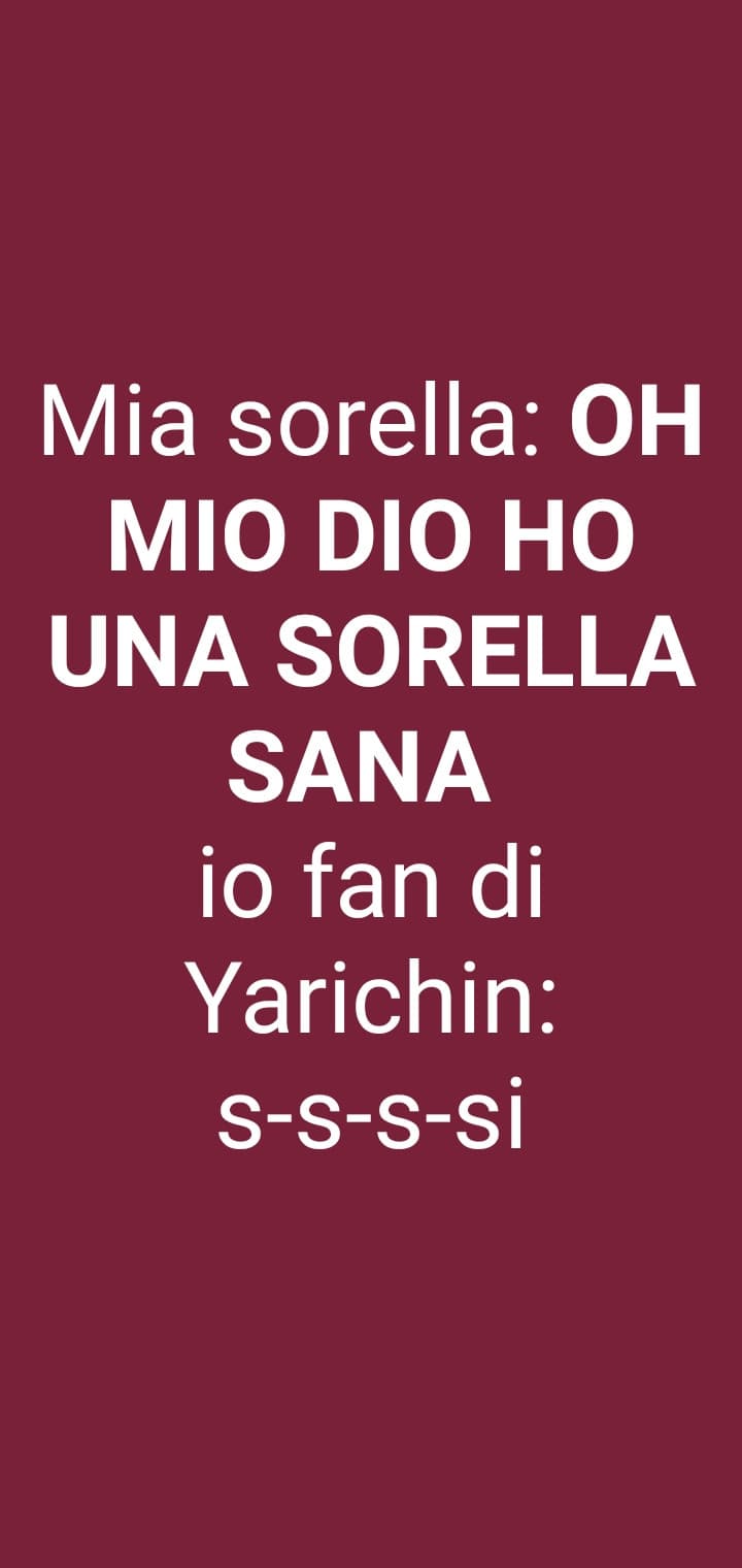 Stavamo parlando del fatto che io non sono come le chica male di adesso