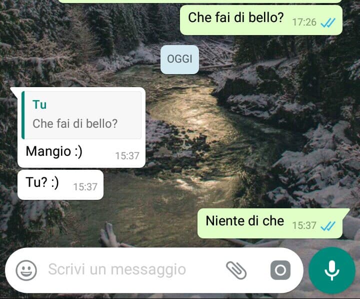 Quando non vuoi parlare con una persona ma non vuoi dirglielo 