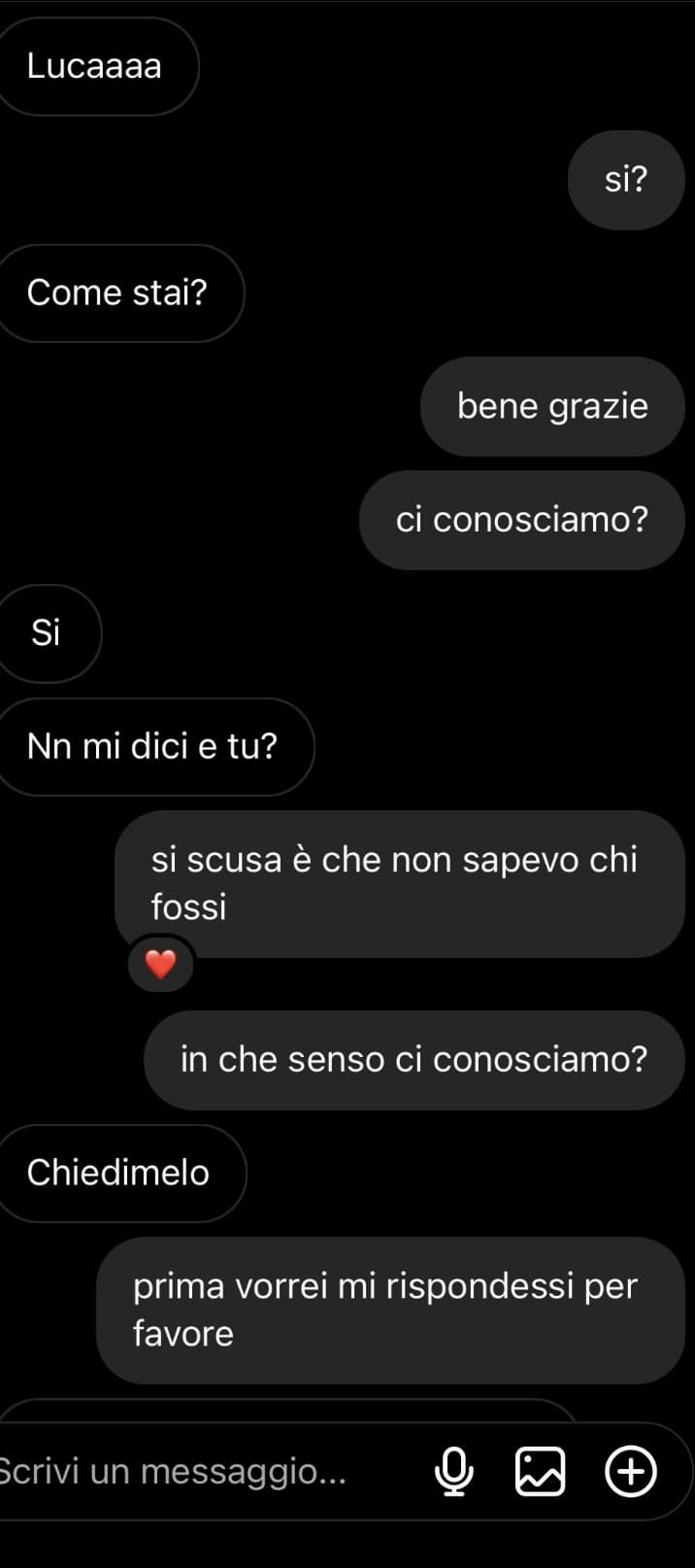 metodo di approccio: LUCAAAA