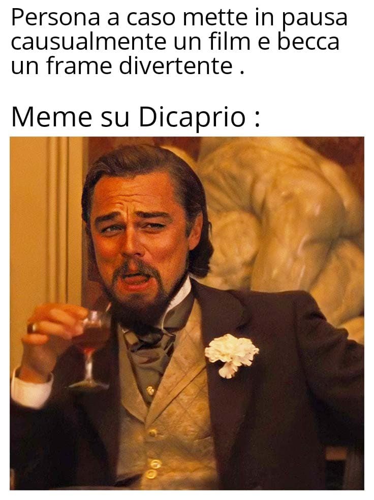 È un meme di un meme fatto sullo stesso meme . ?