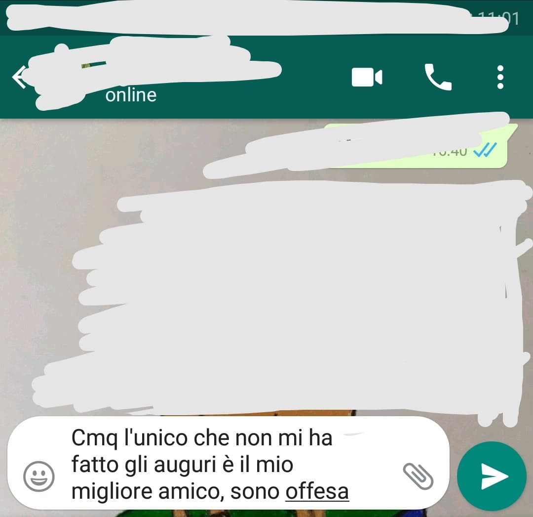 Glielo mando? Lui è il mio migliore amico ma anche crush, quindi non so 