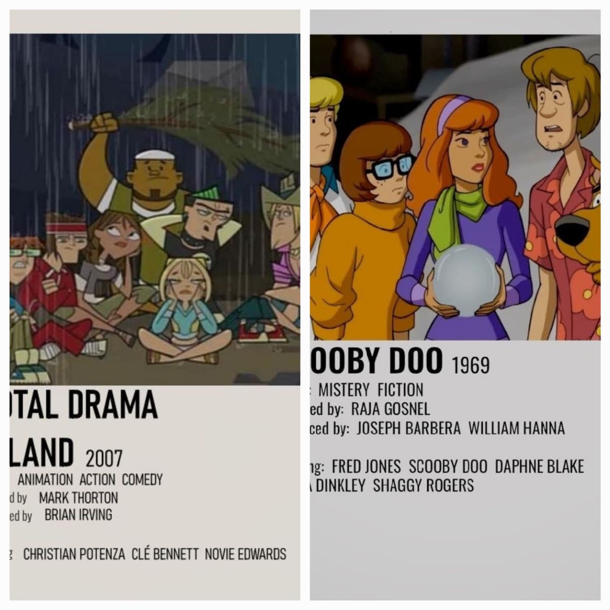 TORNEO CARTONI ANIMATI 8) scooby doo or total drama island 