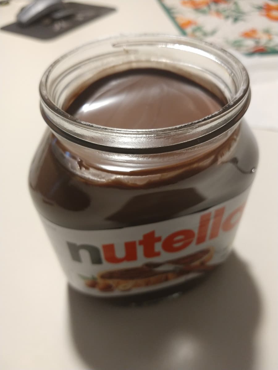 Ho aperto la nutella