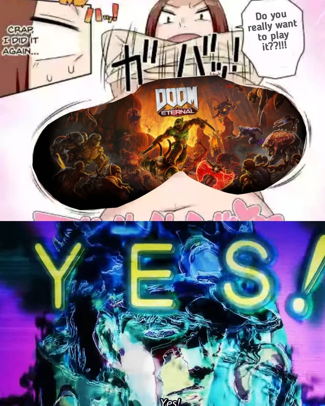 Hentai Is temporal,but doom is eternal