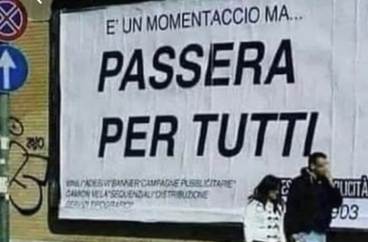 Mai uno slogan pubblicitario mi ha tirato tanto su prima d'ora!