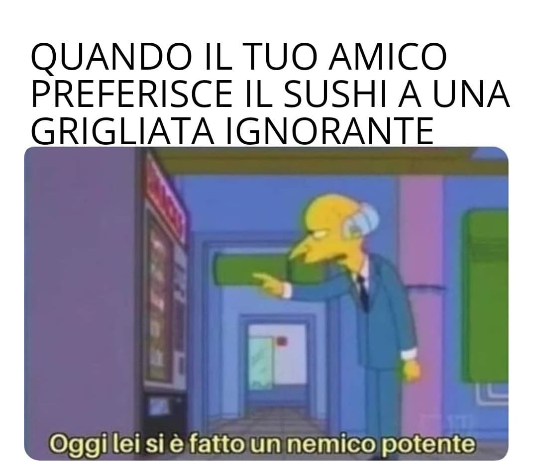 Non odio il sushi